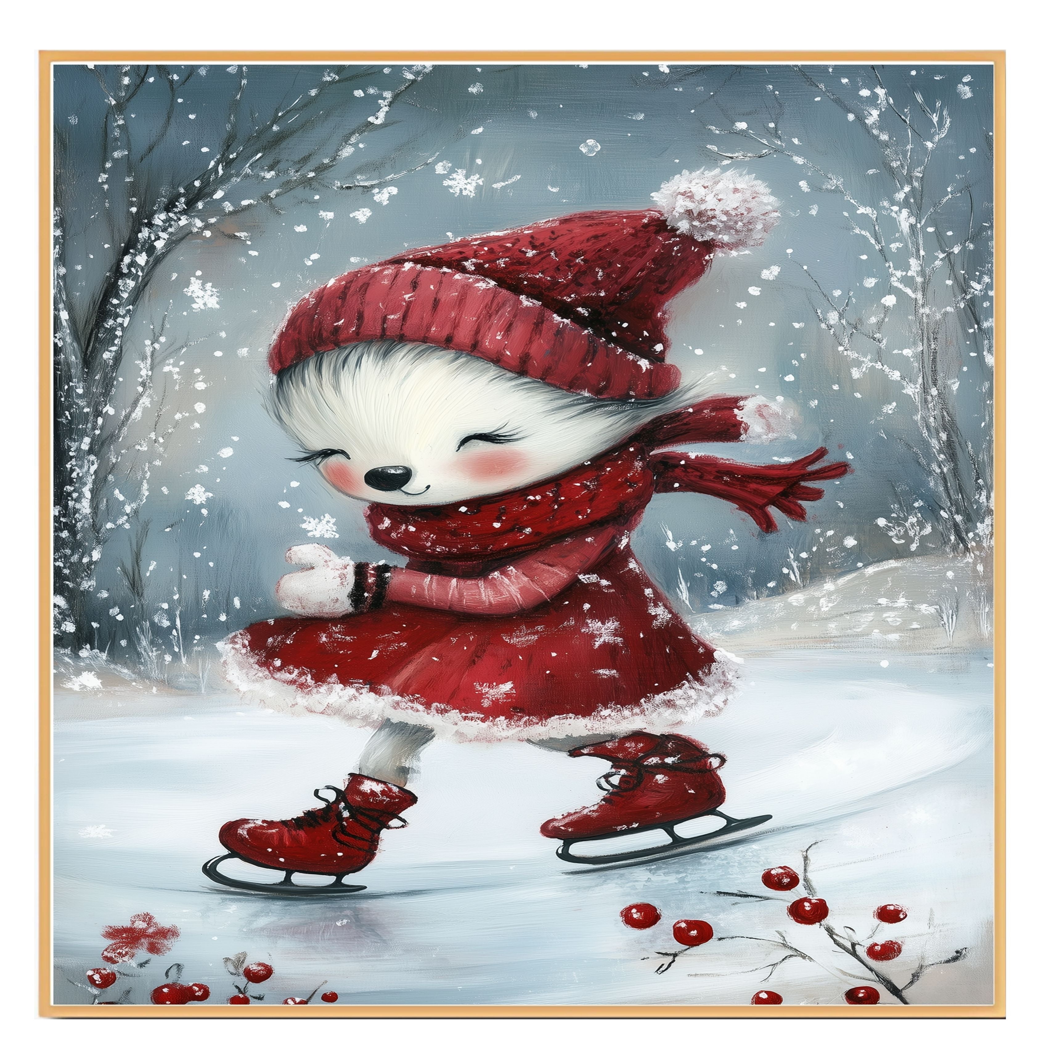 kawaii snow dress holiday drawing How to Draw a Cute Girl for ChristmasHappy Holidays!